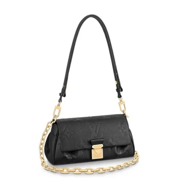 Louis Vuitton Favorite 24cm Black Noir