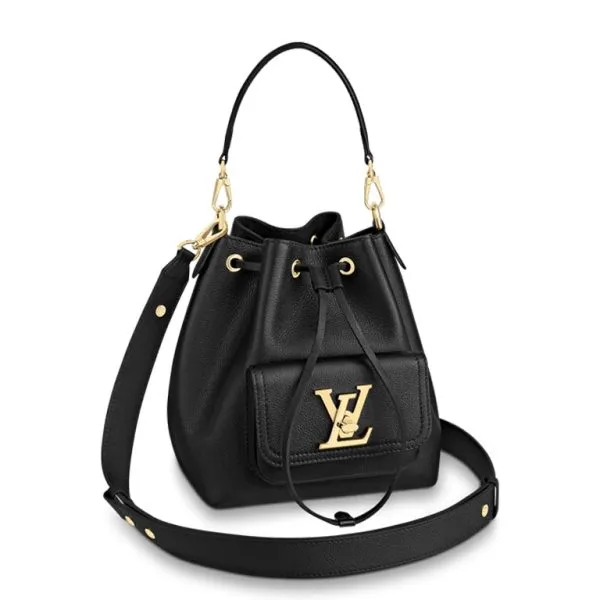 Louis Vuitton Lockme Bucket 23cm Black