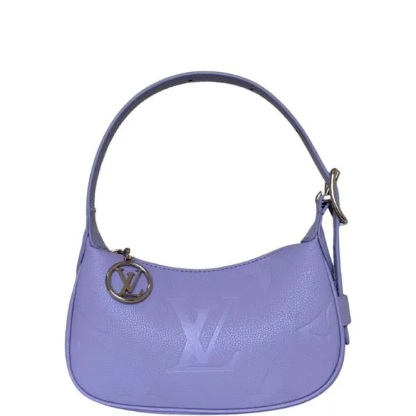 Louis Vuitton Monogram Empreinte Purple Shoulder Bag 20cm M82391