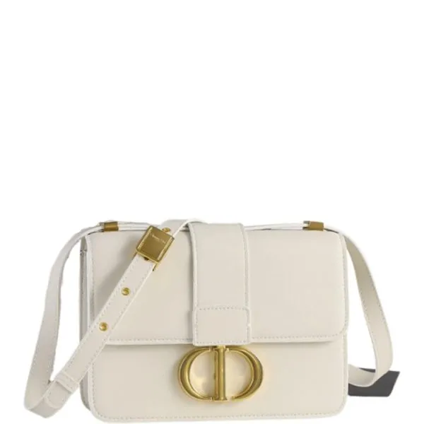 Dior 30 Montaigne Bag White 24cm