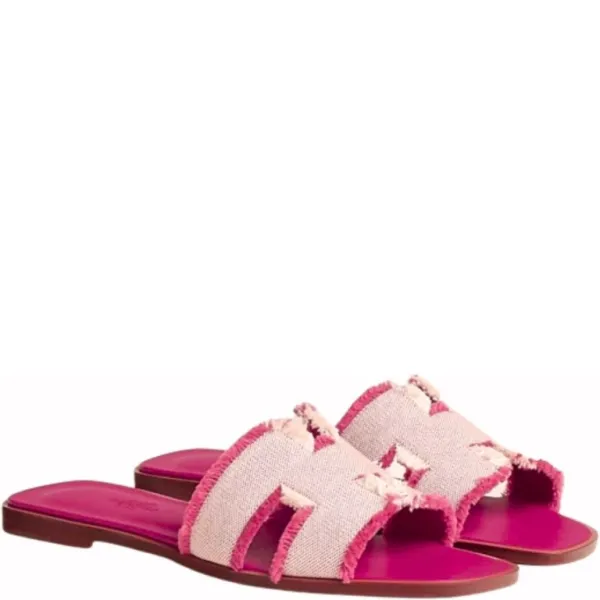 Hermes Sandal Oran Pink
