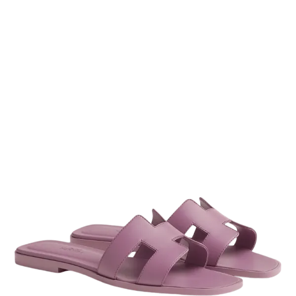 Hermes Oran Sandal Purple