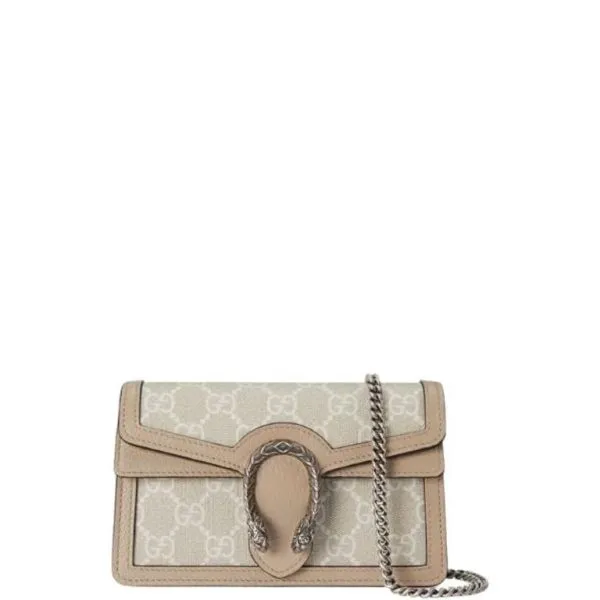 Gucci Dionysus Super Mini Bag Beige 16cm 476432 Uulbn 9683
