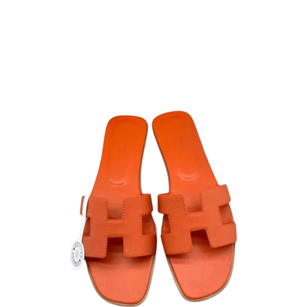 Hermes Oran Sandal Orange