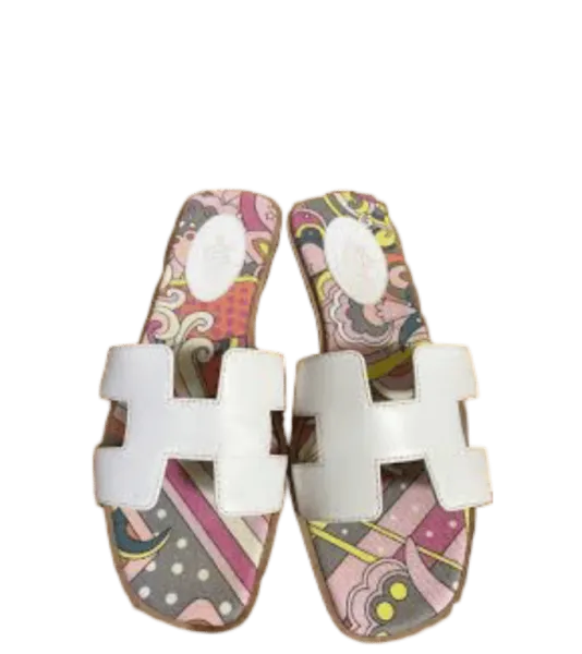 Hermes Oran Sandal Pink