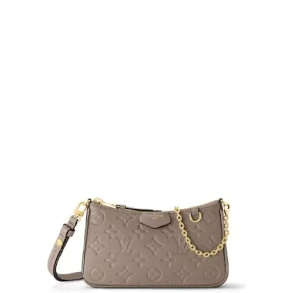 Louis Vuitton Easy Pouch On Strap Tourterelle Beige 19cm