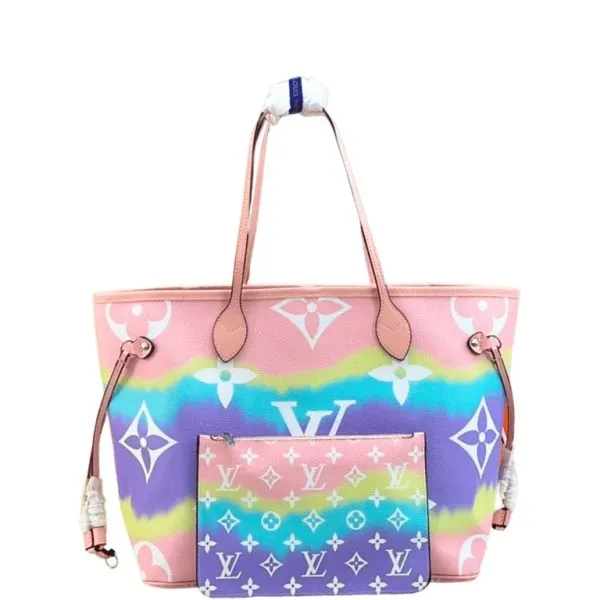 Louis Vuitton LV Escale Neverfull Pastel Pink Escal