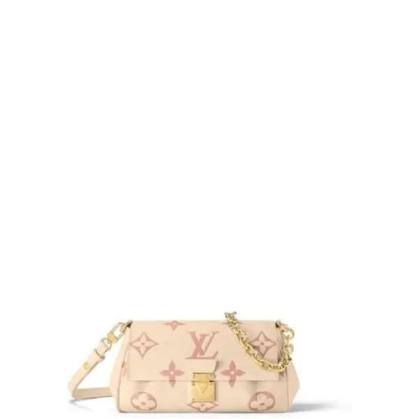 Louis Vuitton Favourite Bag Cream Beige 24cm