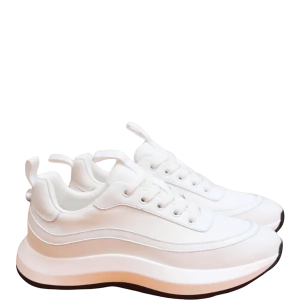 Hermes Gramme Sneakers White