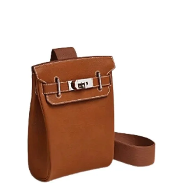Hermes Hac A Dos Togo Backpack Palladium Hardware Brown 29cm