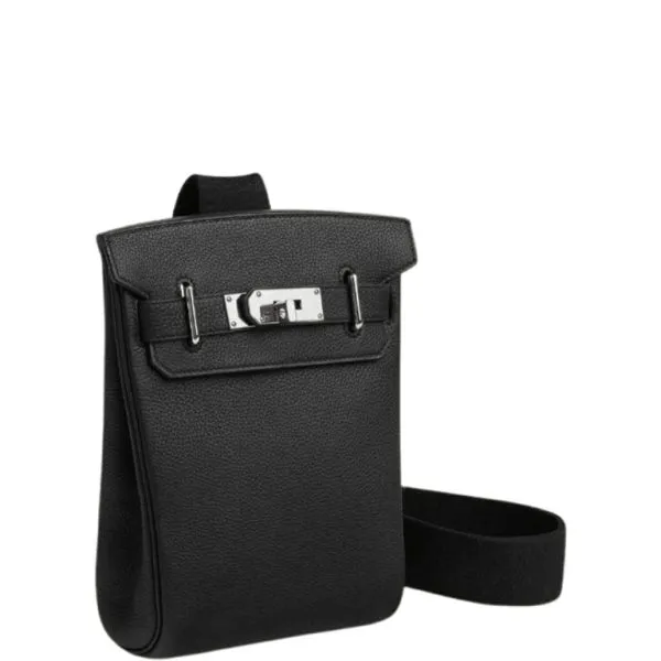 Hermes Hac A Dos Togo Backpack Palladium Hardware Black 29cm