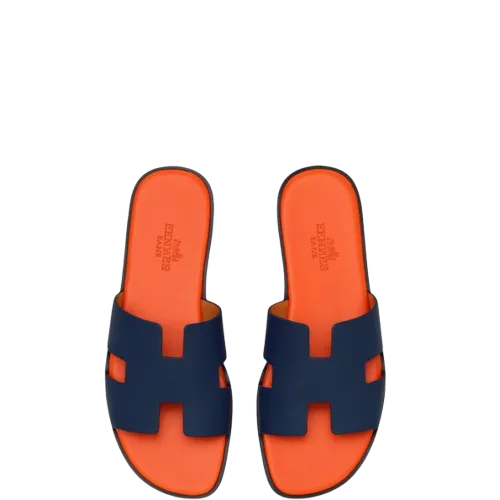 Hermes Izmir Sandal Orange/Blue
