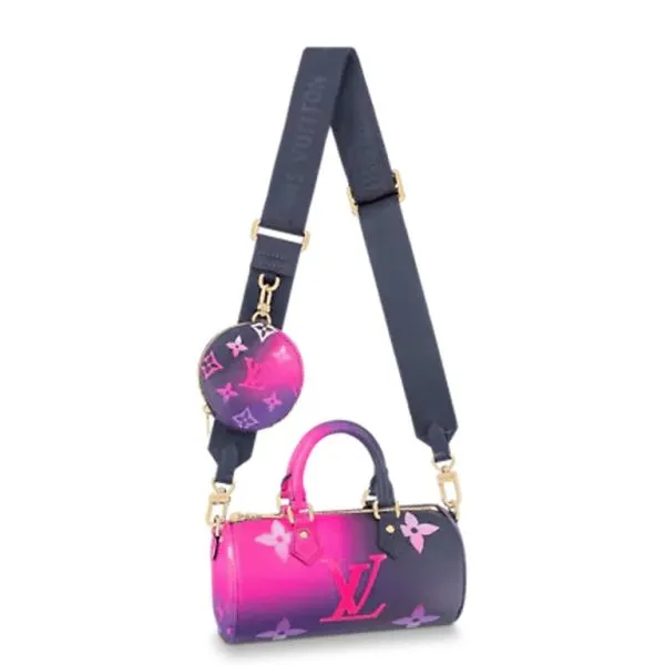Louis Vuitton Papillon BB 20cm Midnight Fuchsia