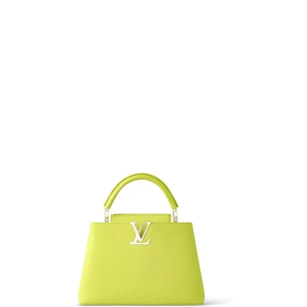 Louis Vuitton Capucines BB Cedrat Yellow 27cm