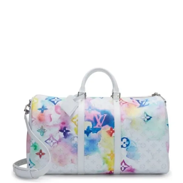 Louis Vuitton Keepall 50 Monogram Watercolor