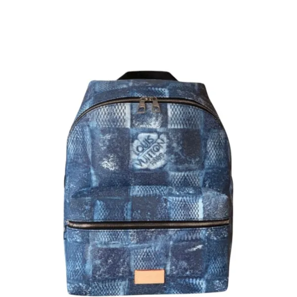 Louis Vuitton 15.7in/40cm PM Discovery Backpack Damier Blue