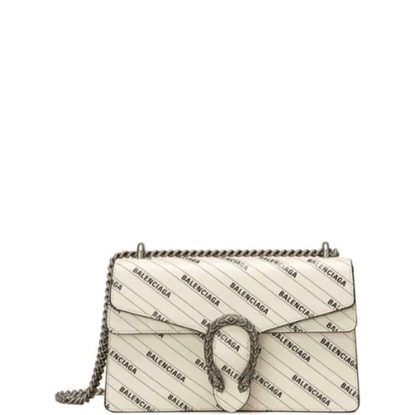 Gucci X Balenciaga The Hacker Project Small Dionysus Bag White 28cm