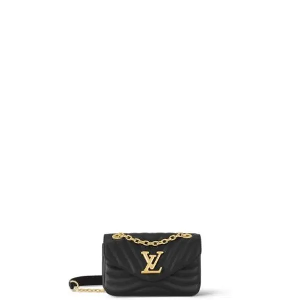 Louis Vuitton New Wave Chain Bag Black 21cm