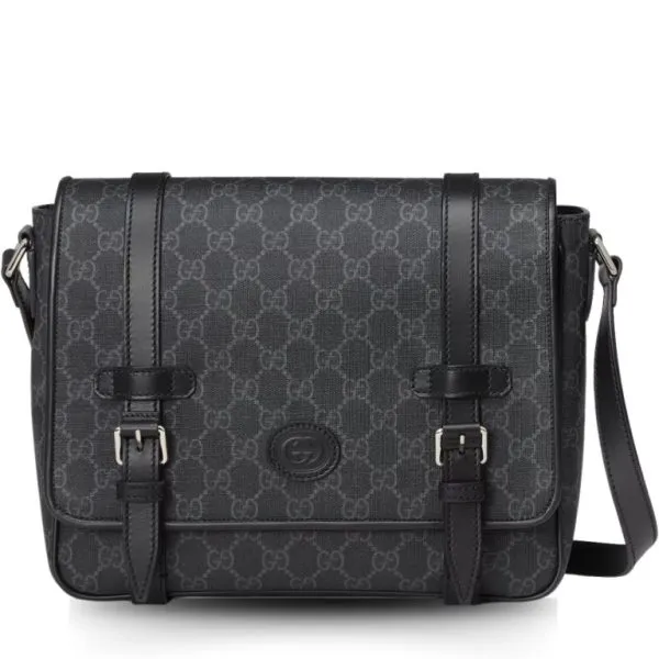 Gucci Messenger Bag Black 658542 Kgdhn 1000