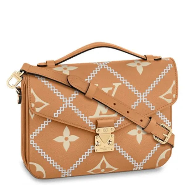 Louis Vuitton Pochette Métis 25cm Brown Bag