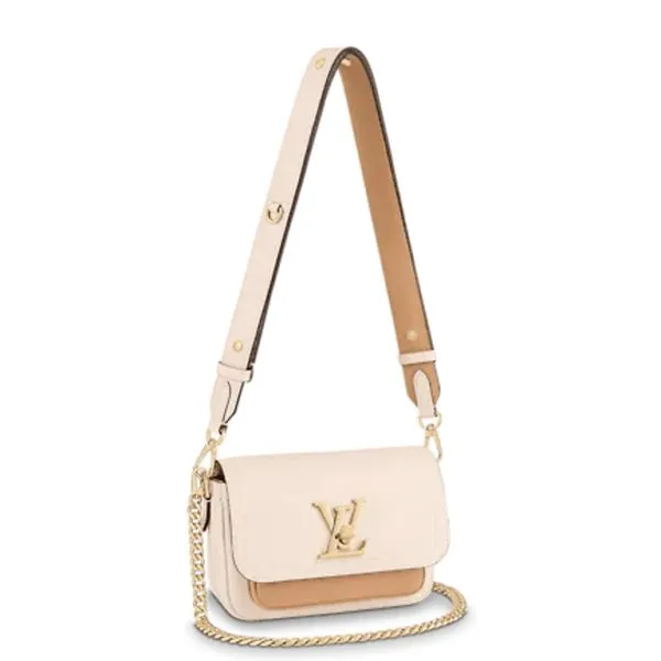 Louis Vuitton Lockme Tender 19cm Quartz White Bag