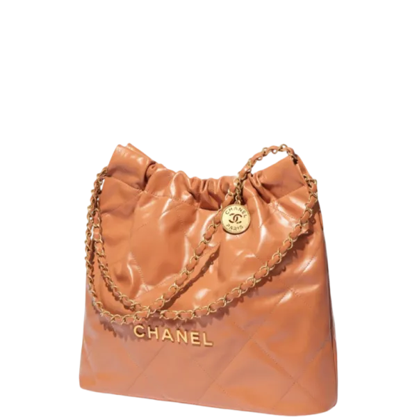 Chanel 22 Bag Camel 16.4 Inches/42 cm