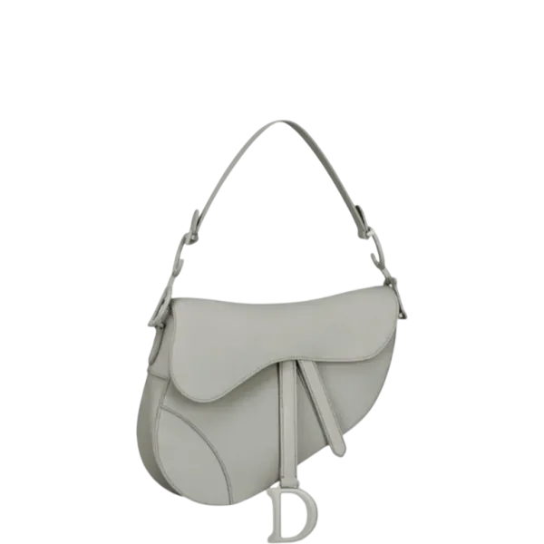 Dior Saddle Ultra Matte Calfskin Grey
