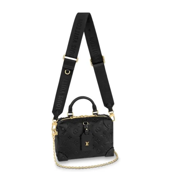Louis Vuitton Petite Malle Souple 20cm Black