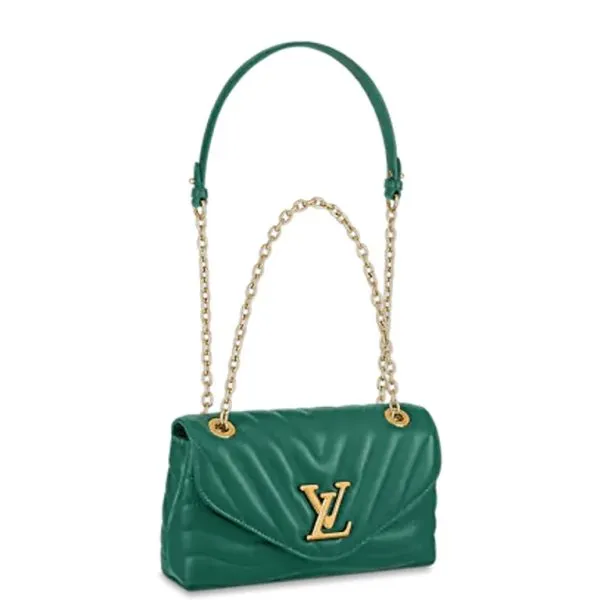 Louis Vuitton New Wave Chain 24cm Emerald Green