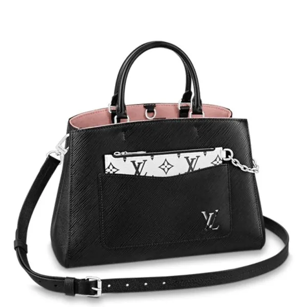 Louis Vuitton Marelle Tote MM 30cm Black