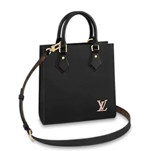 Louis Vuitton Sac Plat BB 21cm Black