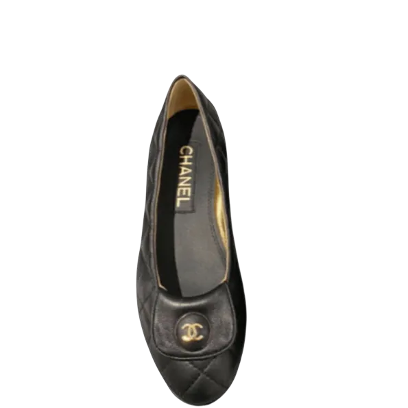 Chanel Black Ballet Flats