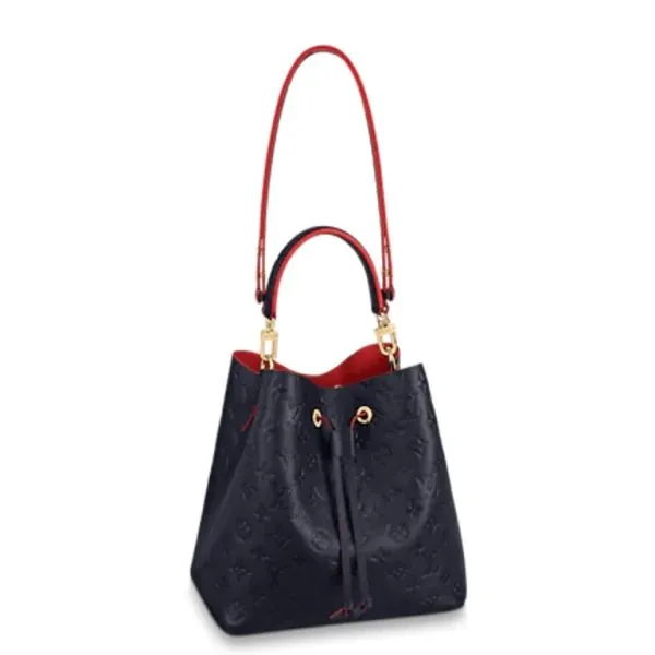 Louis Vuitton Neonoe MM Bucket 26cm Navy Blue