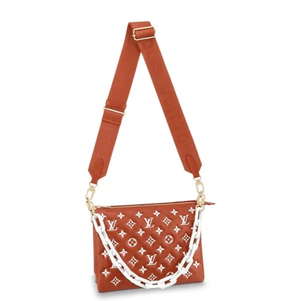 Louis Vuitton Coussin PM 26cm Terracotta Brown