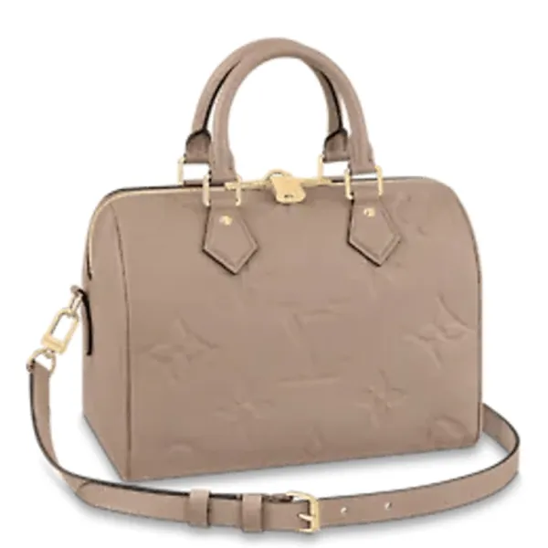 Louis Vuitton 25 Speedy Bandouliere Tourterelle Bag