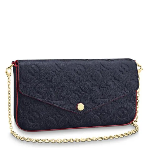 Louis Vuitton Félicie Pochette Navy Blue