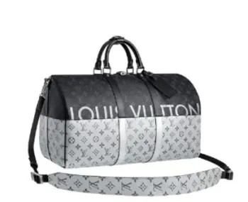 Louis Vuitton Monogram Eclipse Keeppall Bandouliere