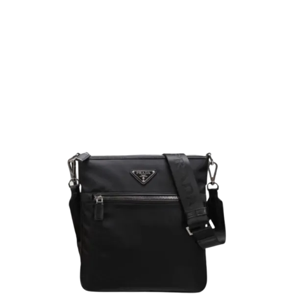 Prada Messenger Bag Tessuto Black