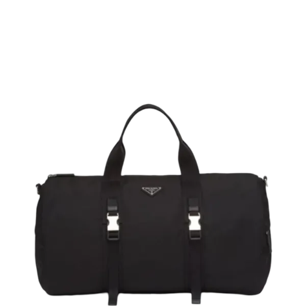 Prada Nylon And Saffiano Leather Duffle Bag 2vc0152dmgf0002vmon