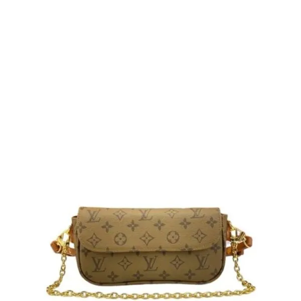 Louis Vuitton Wallet On Chain Ivy Beige