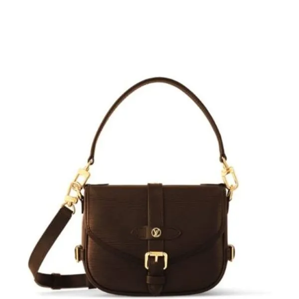Louis Vuitton Saumur BB Bag Dark Brown 20cm