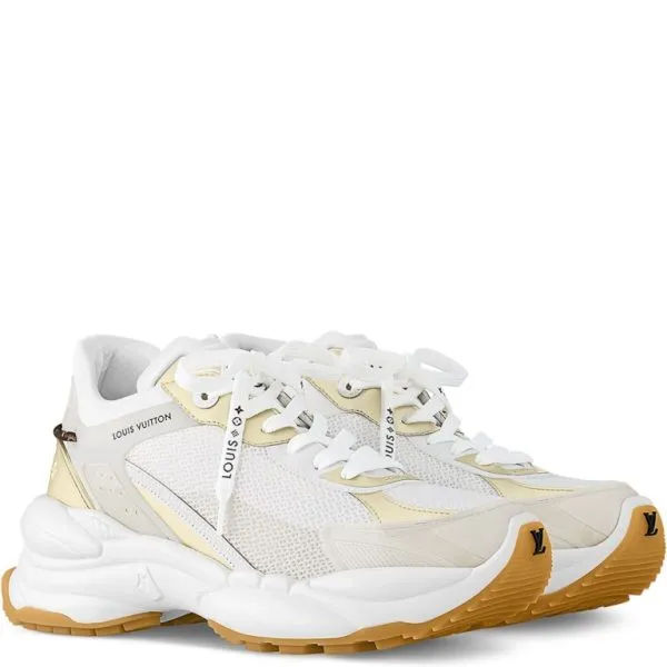 Louis Vuitton Run 55 Trainers Gold