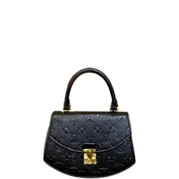 Louis Vuitton Tilsitt Bag Monogram Black 23cm