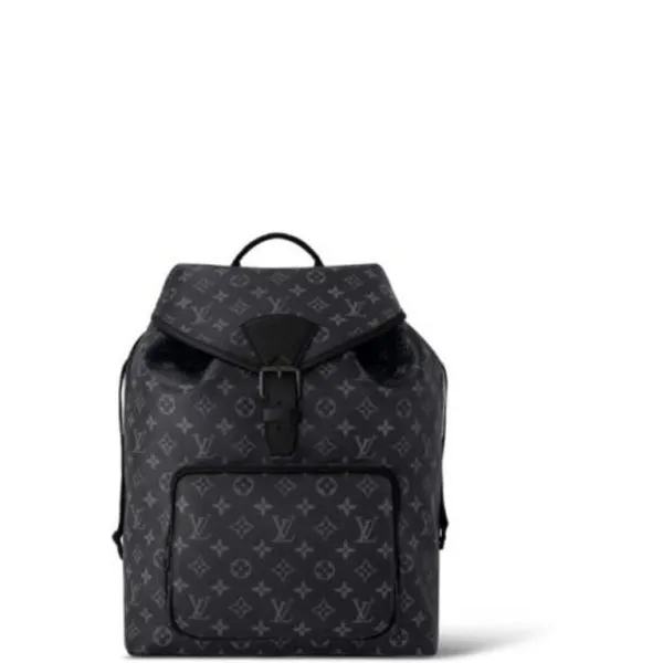 Louis Vuitton Montsouris Backpack Black 40cm M46683