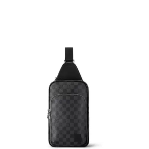Louis Vuitton Avenue Nm Crossbody Bag Damier Black 31cm N45302