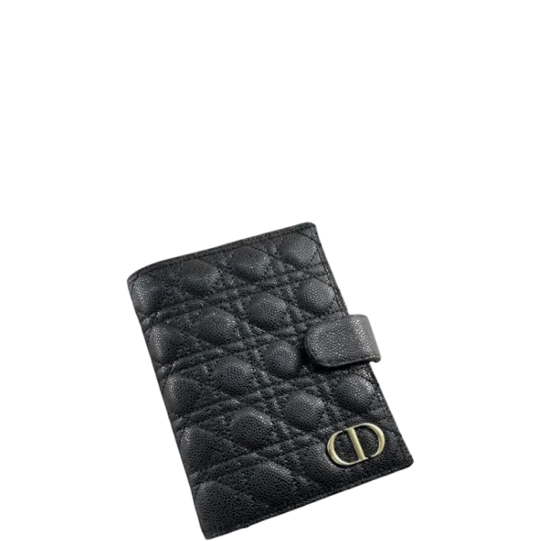Dior Caro Wallet Black 19cm