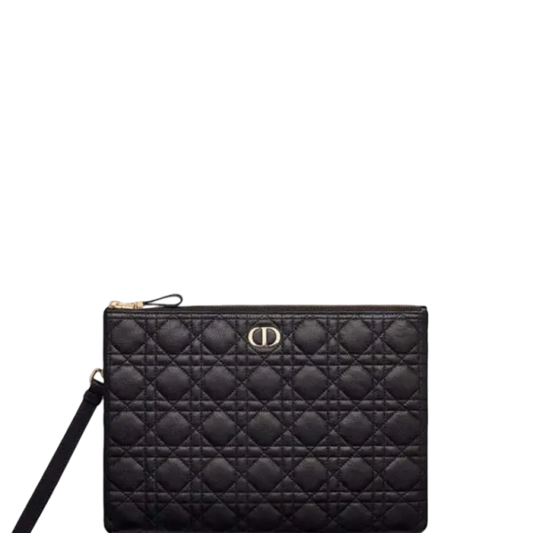 Dior Large Caro Daily Pouch Black S5086uwhc_m900