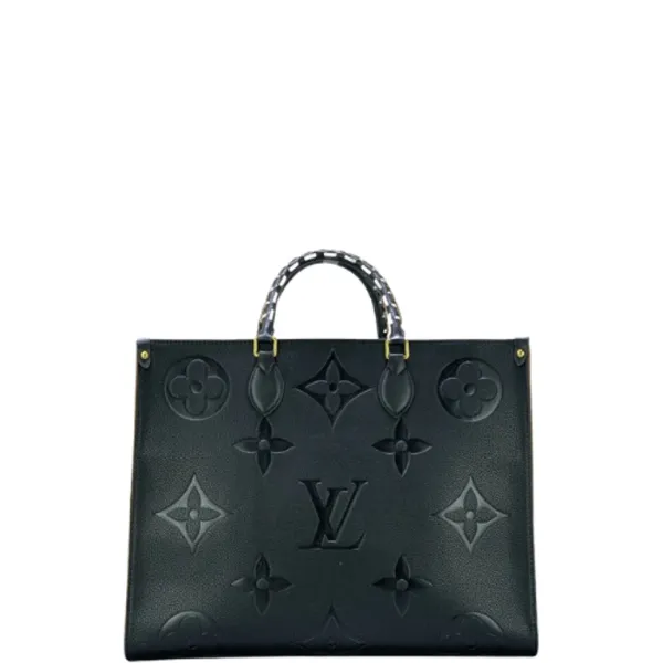 Louis Vuitton Black 41cm Crafty OnTheGo GM