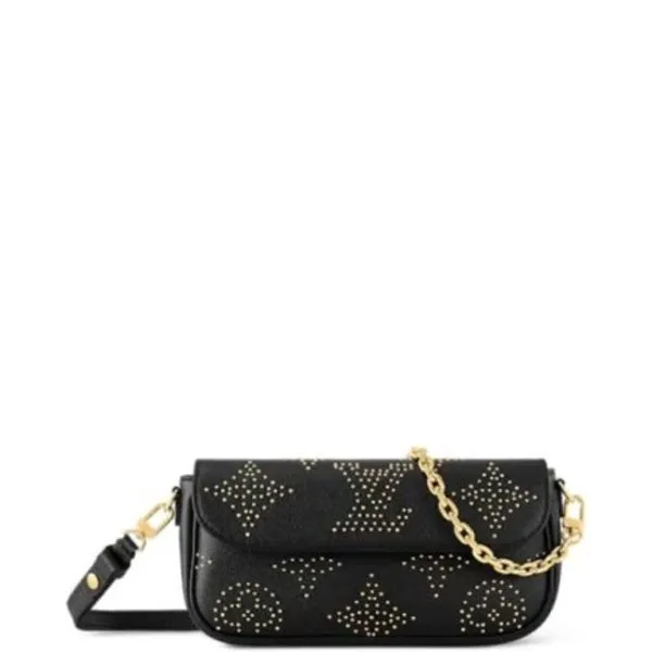 Louis Vuitton Wallet On Chain Ivy Black 22cm M82653