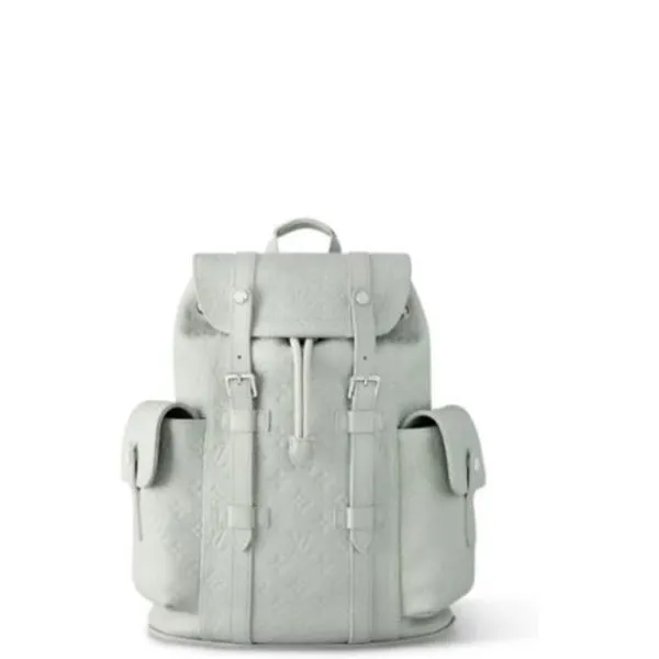 Louis Vuitton Christopher PM Backpack White 48cm M23146